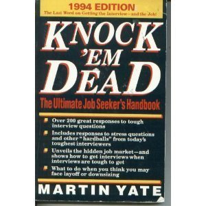 Stock image for Knock 'em Dead: The Ultimate Job Seeker's Handbook for sale by Wonder Book