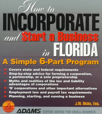 Beispielbild fr How to Incorporate-Florida zum Verkauf von ThriftBooks-Dallas