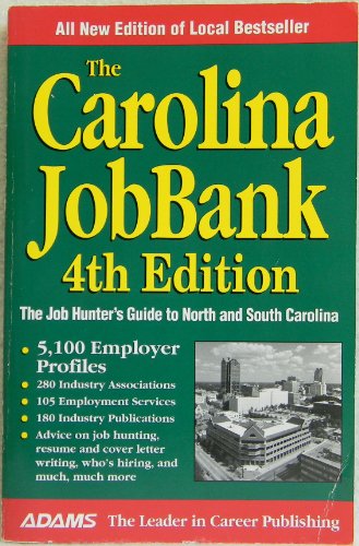 Imagen de archivo de The Carolina Jobbank (4th ed) a la venta por Ergodebooks