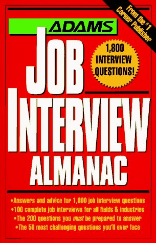 9781558506121: Adams Job Interview Almanac