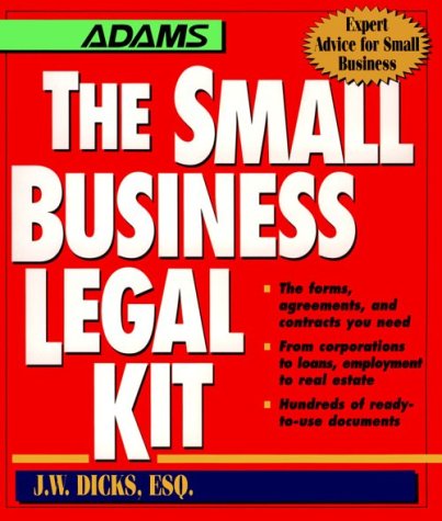 Imagen de archivo de The Small Business Legal Kit a la venta por ThriftBooks-Atlanta