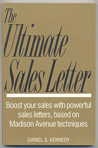 Beispielbild fr Ultimate Sales Letter zum Verkauf von SecondSale