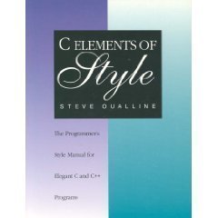 Beispielbild fr C Elements of Style : The Programming Guide to Developing Well-Written C and C Plus Plus Programs zum Verkauf von Better World Books