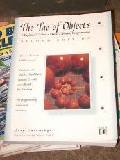 Imagen de archivo de The Tao of Objects: A Beginner's Guide to Object-Oriented Programming a la venta por Ergodebooks
