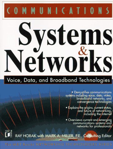 Stock image for Communications Systems and Networks: Voice, Data & Broadband Technologies for sale by HPB-Emerald