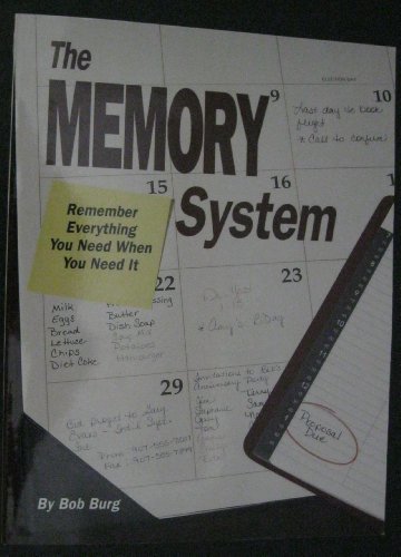 9781558520684: Memory System: Remember Everything You Need When You Need it