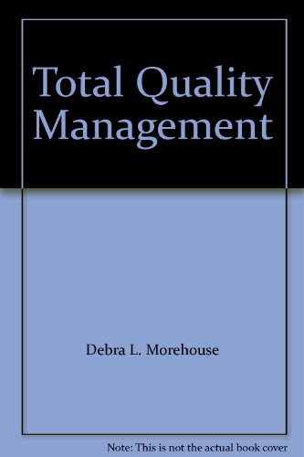 9781558520790: Total Quality Management