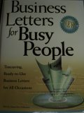 Beispielbild fr Business Letters for Busy People zum Verkauf von Better World Books