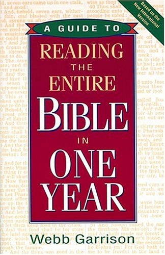 9781558537835: A Guide to Reading the Bible in One Year