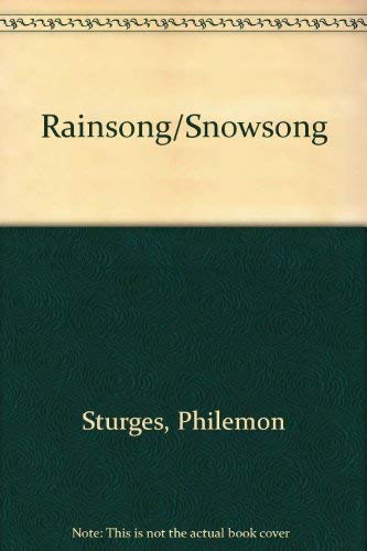 Stock image for Rainsong/Snowsong for sale by Better World Books