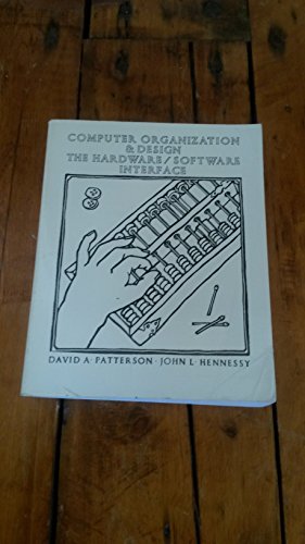 9781558602823: Computer Organization and Design: The Hardware/Software Interface