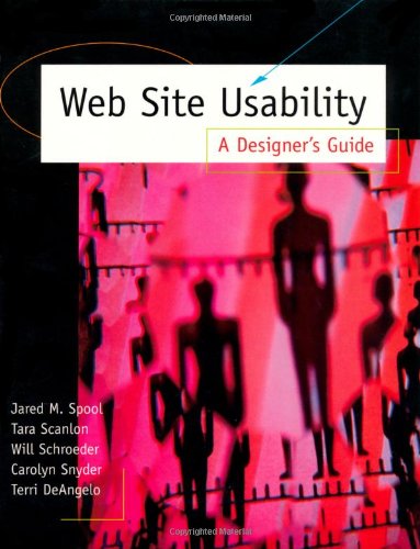 Beispielbild fr Web Site Usability: A Designer's Guide (Interactive Technologies) zum Verkauf von SecondSale