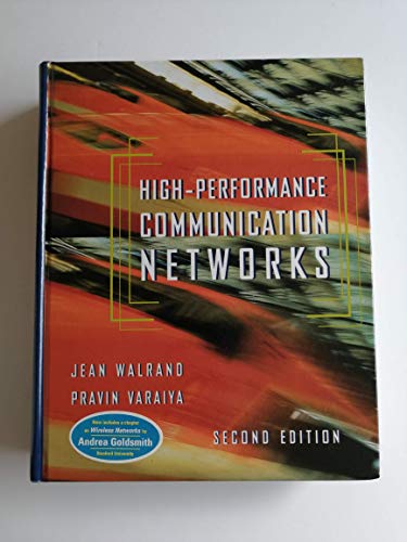 Stock image for High-Performance Communication Networks, Second Edition (The Morgan Kaufmann Series in Networking) for sale by HPB-Red