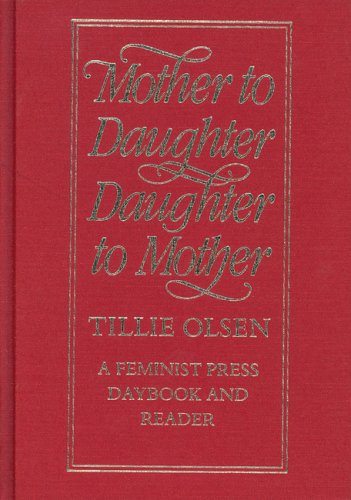 Stock image for Mother to Daughter, Daughter to Mother: A Daybook and Reader for sale by Hippo Books