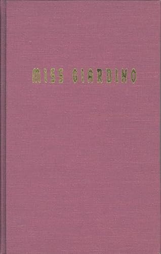 Miss Giardino (9781558611801) by Bryant, Dorothy