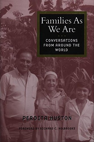 Beispielbild fr Families As We Are : Conversations from Around the World zum Verkauf von Better World Books: West