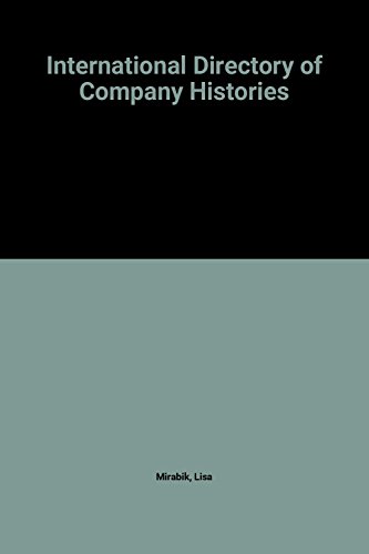 Beispielbild fr International Directory of Company Histories zum Verkauf von Better World Books