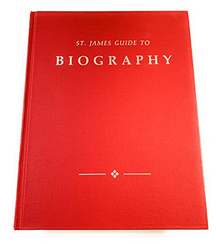 Imagen de archivo de St. James Guide to Biography a la venta por UHR Books