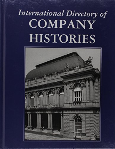 Beispielbild fr International Directory of Company Histories zum Verkauf von Better World Books: West