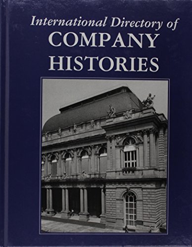 Stock image for International Directory of Company Histories for sale by Better World Books: West