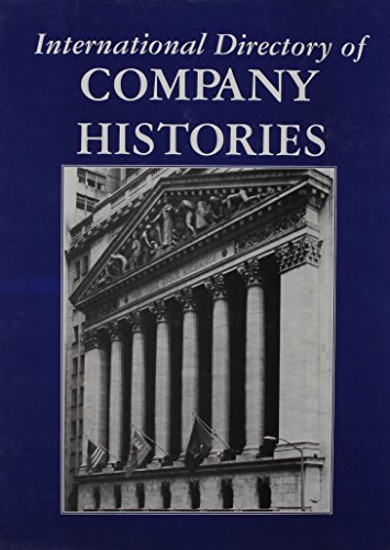 Imagen de archivo de International Directory of Company Histories a la venta por Ergodebooks