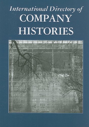Beispielbild fr International Directory of Company Histories (International Directory of Company Histories, 121) zum Verkauf von Irish Booksellers