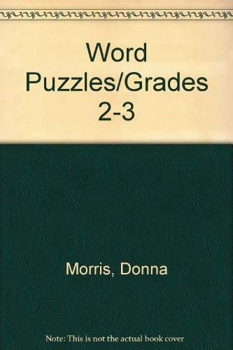 Stock image for Word Puzzles: Grades 2-3 for sale by Wonder Book