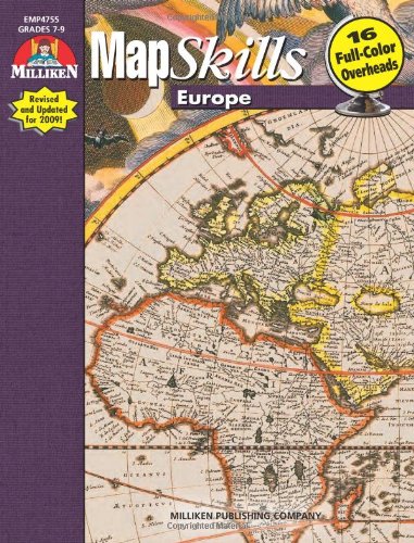 Imagen de archivo de Map Skills - Europe a la venta por Better World Books