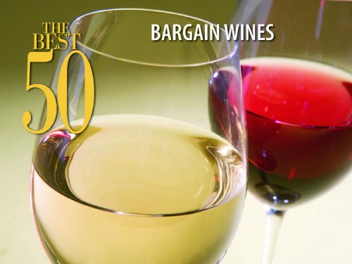 Stock image for The Best 50 Bargain Wines (Paperback) for sale by AussieBookSeller