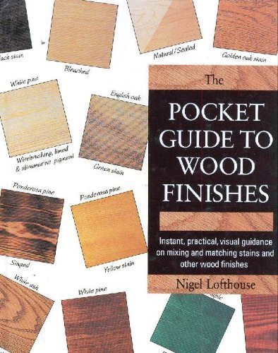 Beispielbild fr The Pocket Guide to Wood Finishes: Instant, Practical, Visual Guidance on Mixing and Matching Stains and Other Wood Finishes zum Verkauf von Goodwill of Colorado