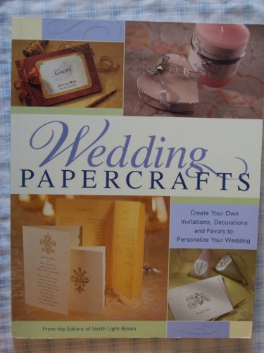 Beispielbild fr Wedding Papercrafts zum Verkauf von Better World Books