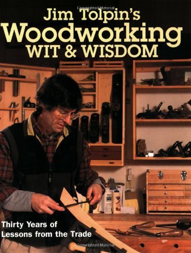 Stock image for Jim Tolpin's Woodworking Wit Wisdom (Popular Woodworking) for sale by GoldBooks