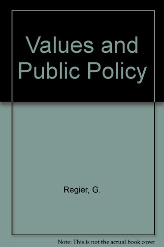 9781558720008: Values and Public Policy
