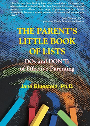 Stock image for The Parent's Little Book of Lists: DOs and DON'Ts of Effective Parenting for sale by SecondSale