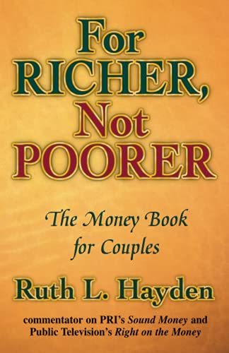 Beispielbild fr For Richer, Not Poorer: The Money Book for Couples zum Verkauf von Wonder Book