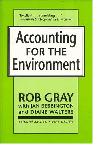 Stock image for Accounting for the Environment (The Greening of Accountancy) for sale by Solr Books