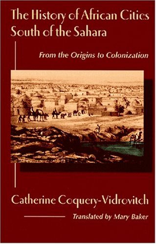 9781558763029: The History Of African Cities South Of The Sahara