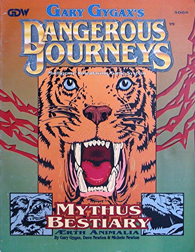 Stock image for Mythus Bestiary (Dangerous Journeys) for sale by Noble Knight Games