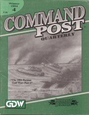 Imagen de archivo de Command Post Quarterly, Issue 4 (Winter 1994) a la venta por HPB-Emerald