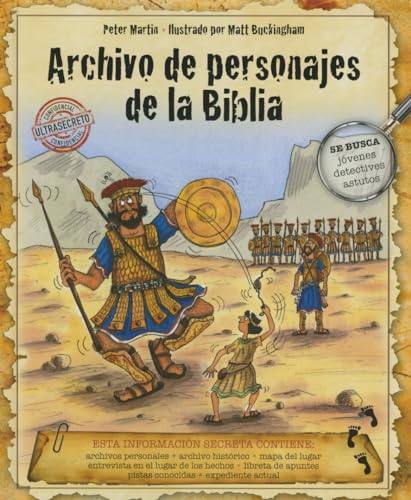 Stock image for Archivo de Personajes de La Biblia.: Bible People Factfile (English and Spanish Edition) for sale by Red's Corner LLC