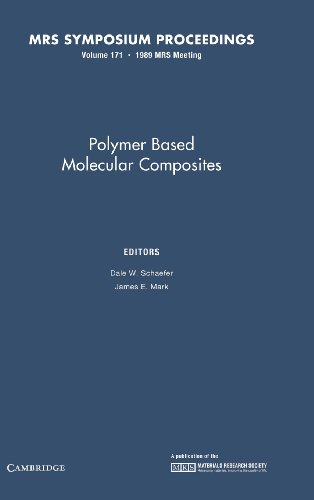 Imagen de archivo de Polymer Based Molecular Composites: Symposium Held Nov 27-30, 1989, Boston, Ma (Materials Research Society Symposium Proceedings, Vol 171) a la venta por Zubal-Books, Since 1961