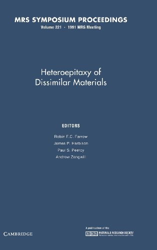 Stock image for Heteroepitaxy of Dissimilar Materials. Materials Research Society Symposium Proceedings. Vol.221 for sale by Zubal-Books, Since 1961