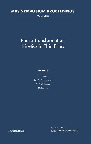 9781558991248: Phase Transformation Kinetics in Thin Films: Volume 230 (MRS Proceedings)