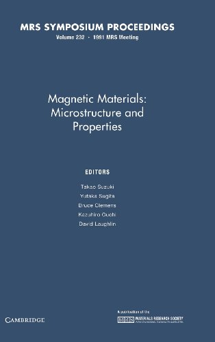 Stock image for Magnetic Materials: : Volume 232: Microstructure and Properties for sale by ThriftBooks-Atlanta