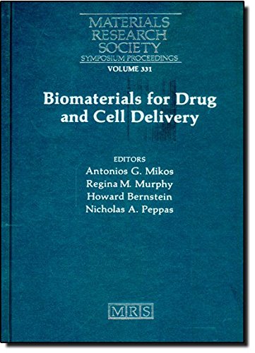Stock image for Biomaterials for Drug and Cell Delivery: Symposium Held November 29-December 1, 1993, Boston, Massachusetts, U.S.A (Materials Research Society Sympo) for sale by Wonder Book