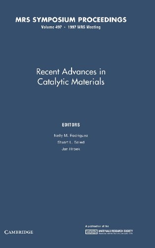 Beispielbild fr Recent Advances in Catalytic Materials: Volume 497 zum Verkauf von Basi6 International