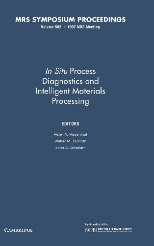 Imagen de archivo de In Situ Process Diagnostics and Intelligent Materials Processing: Volume 502 (MRS Proceedings) a la venta por Zubal-Books, Since 1961