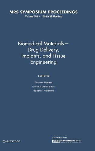 9781558994560: Biomedical Materials ― Drug Delivery, Implants, and Tissue Engineering: Volume 550 (MRS Proceedings)