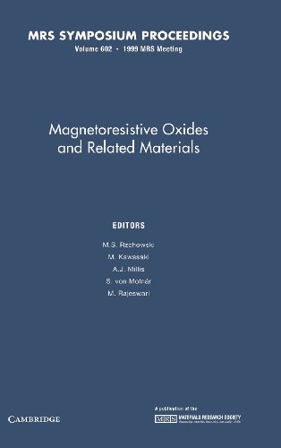 Beispielbild fr Magnetoresistive Oxides and Related Materials: Volume 602 zum Verkauf von ThriftBooks-Atlanta