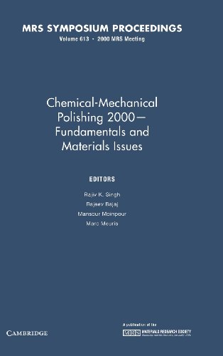 9781558995215: Chemical-Mechanical Polishing 2000 – Fundamentals and Materials Issues: Volume 613